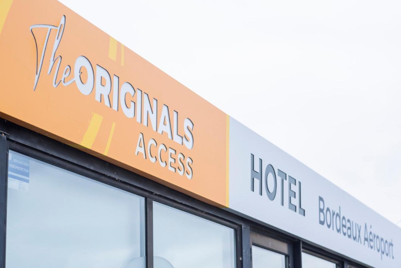 The Originals Access Hotel Bordeaux Aeroport Mérignac Eksteriør billede