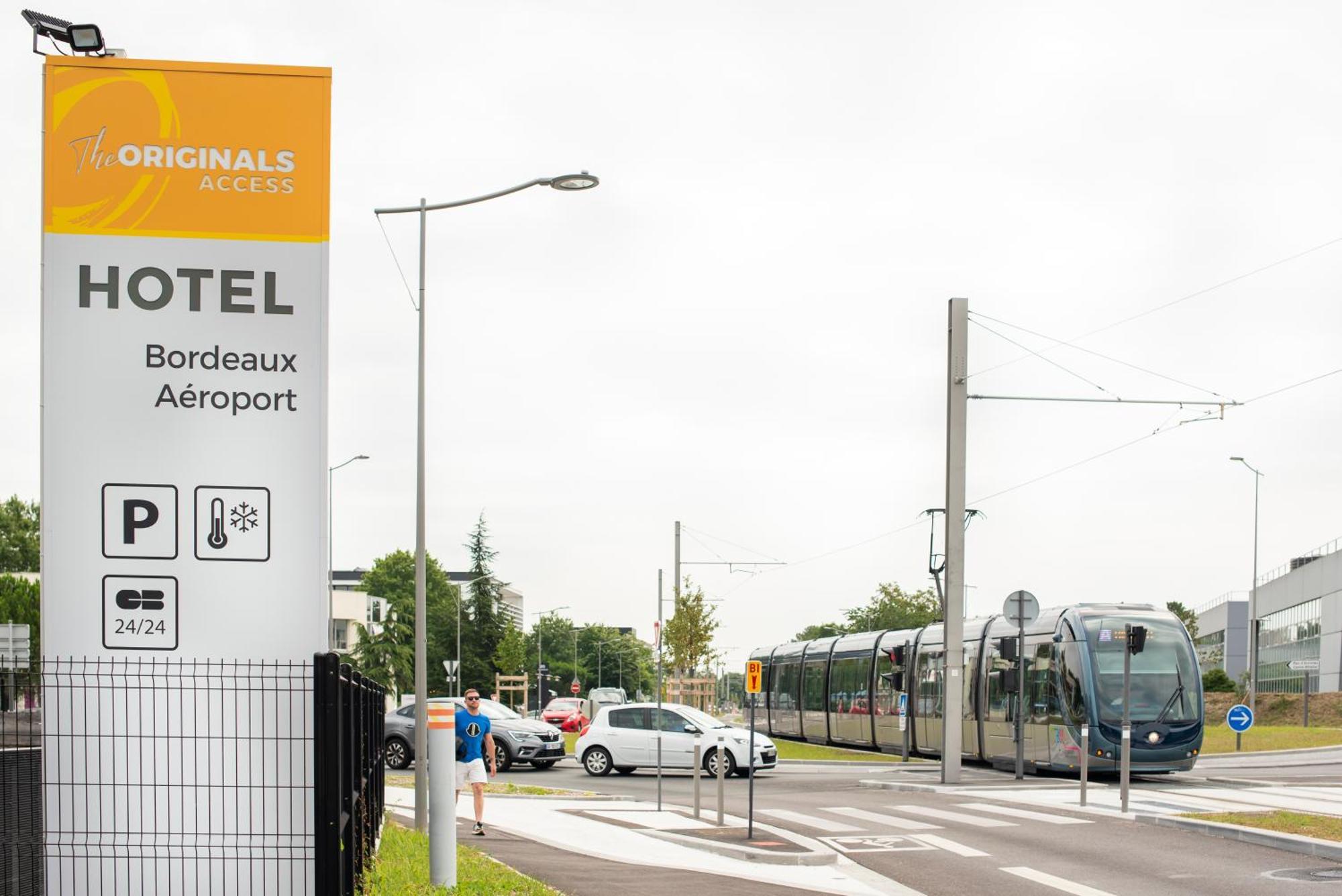 The Originals Access Hotel Bordeaux Aeroport Mérignac Eksteriør billede